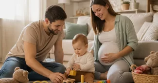 Metinukas ir šeimos pagausėjimas: šeima ruošiasi kūdikio atėjimui