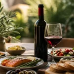 Vyno dieta: taurė raudono vyno ir sveikas maistas