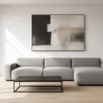Minimalistinis interjero dekoravimo stilius Minimalistinis interjero dekoravimo stilius – švari, šviesi svetainė su paprastais baldais